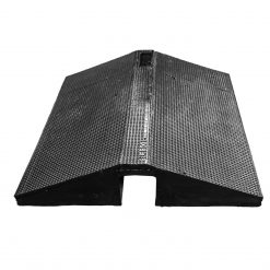 Elasco EB12 Hose Bridge Cable Ramp 2 inch Single Channel Cable Protector Works - Elasco Wheel Chocks, Cable Protectors and Cable Ramps Cable Protectors