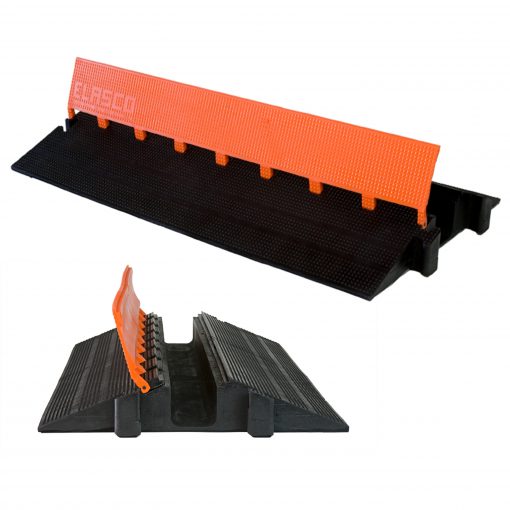 Elasco MG1300, One Channel, 3 inch channel Cable Protector Cable Protector Works - Elasco Wheel Chocks, Cable Protectors and Cable Ramps Cable Protectors