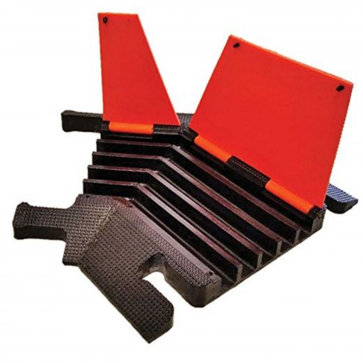 Elasco UG5140-45R, 45 Degree Right Turn for UG5140 Cable Protector Works - Elasco Wheel Chocks, Cable Protectors and Cable Ramps Cable Protectors