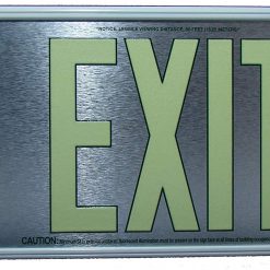 Cable Protector Works Elasco Products EXIT Sign Photo luminescent