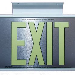 Cable Protector Works Elasco Products EXIT Sign Photo luminescent