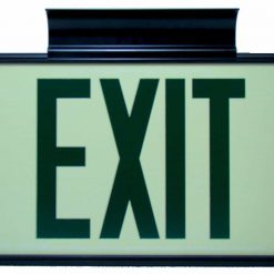 Cable Protector Works Elasco Products EXIT Sign Photo luminescent