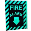 Cable Protector Works Elasco Products FIRE EXIT Sign Glow Photo luminescent