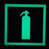 Cable Protector Works Elasco Products FIRE EXIT Sign Glow Photo luminescent