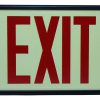Cable Protector Works Elasco Products EXIT Sign Photo luminescent