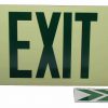 Cable Protector Works Elasco Products EXIT Sign Photo luminescent