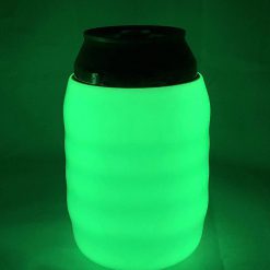 Glow in the Dark Koozie Can Cooler Sleeve for Beer Soft Drink Bright Green Glow  BGDFQP